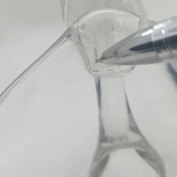 Antique EAPG Etched Skinny Pitcher - Picture 16 of 16